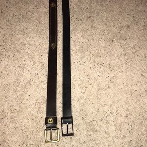 Two men’s belts